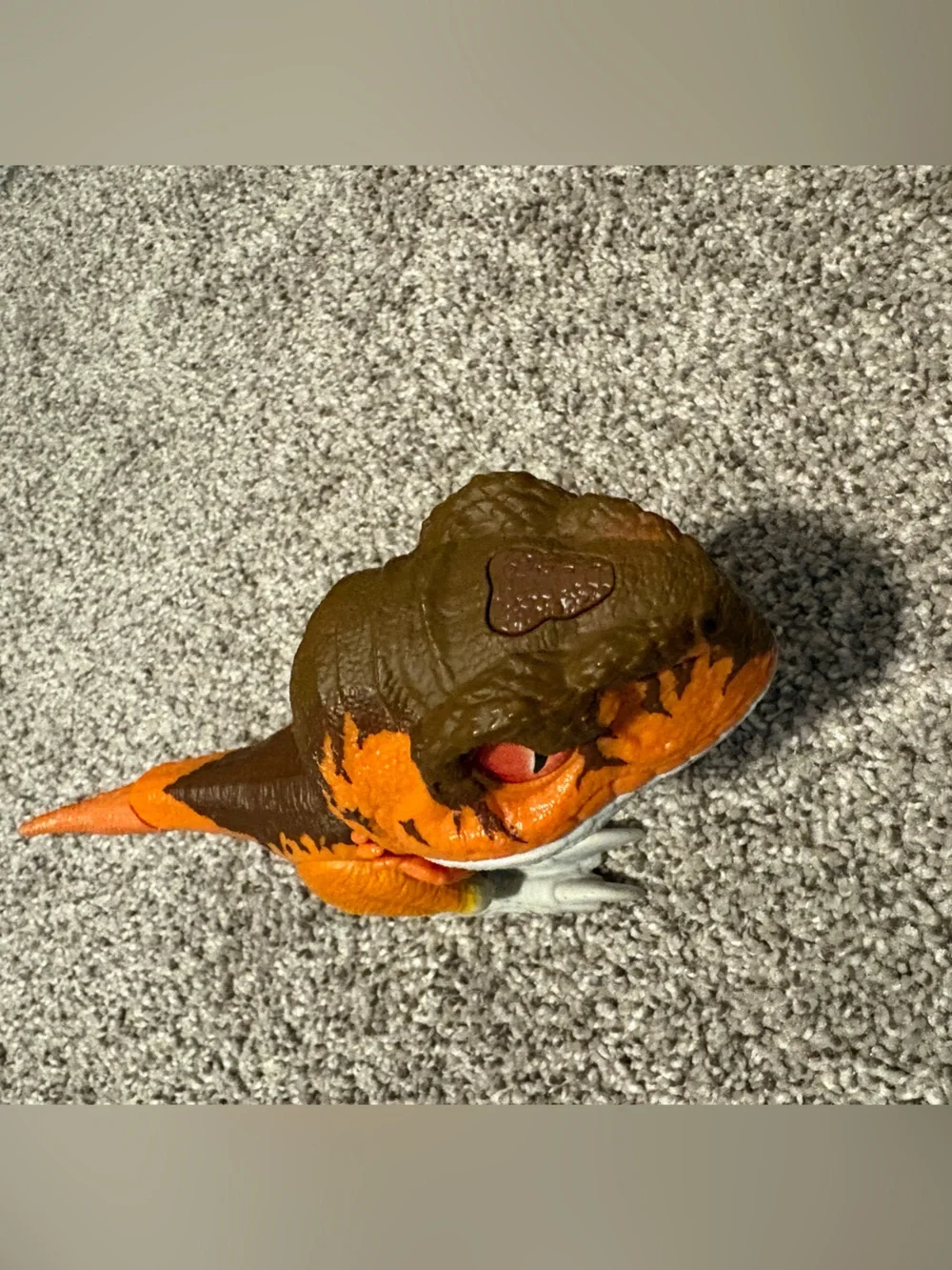 Jurassic World Orange and Brown Reptile Toy Figure - Pets Reptile